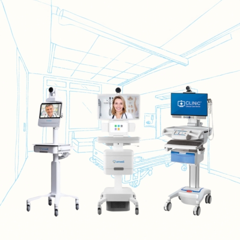 Our Enhanced Telehealth Solution for AmWell: an Innovative Medical Cart Design