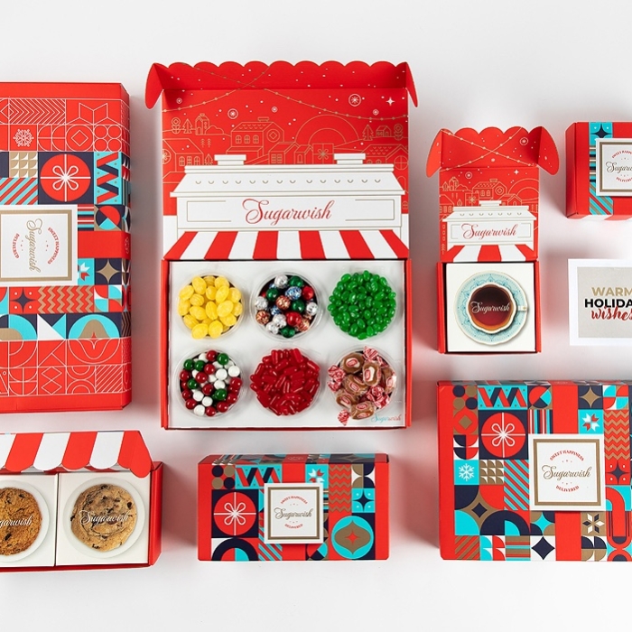 Sweet Holiday Cheer: Sugarwish Christmas Boxes